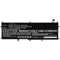 Batterie d'ordinateur portable HP PRO X2 612 G1 BASE DE CLAVIER...