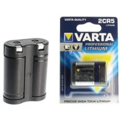 Piles au Lithium Varta 2CR5