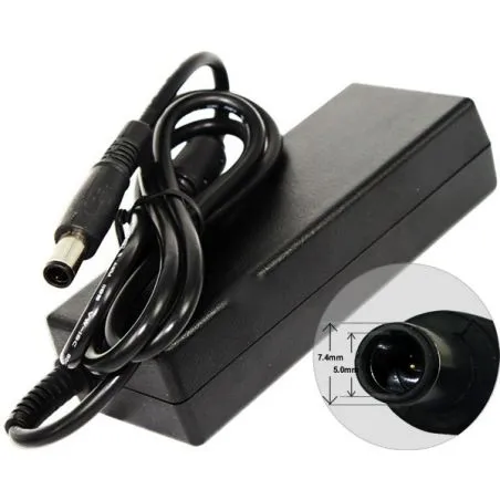 Chargeur HP/Compaq 18.5 V 90W 5.0-7.4 mm