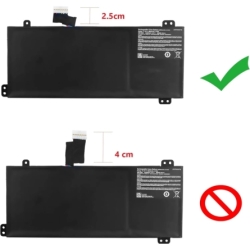 Batterie d'ordinateur portable pour MEDION AKOYA E6245 E6246 E6247 E6248 S6446 S6445 S15447 P15648 A31-M15