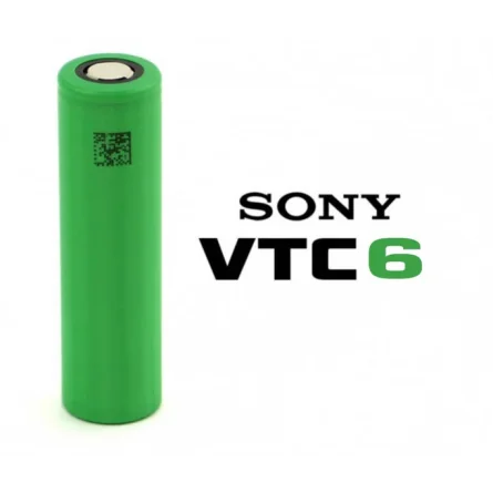 Cellule lithium 18650 Sony Murata VTC6 3000mAh 30A INR18650