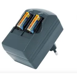 Chargeur + piles rechargeables CR123