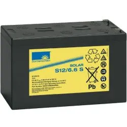 Batterie 12V 6,6 Ah Sonnenschein