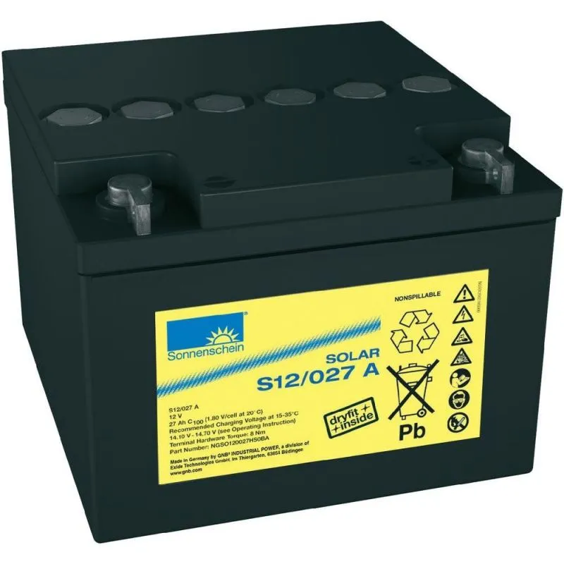 Batterie 12V 27Ah Sonnenschein