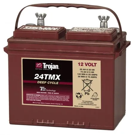Batterie au Plomb 12V 85Ah Trojan 24TMX Cycle Profond