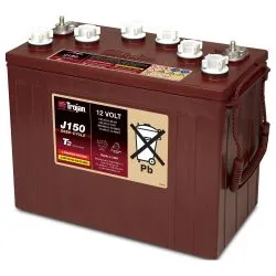 (Ancien modèle) Trojan Motive J150 12V 150Ah Batterie au Plomb Inondée à Décharge Profonde