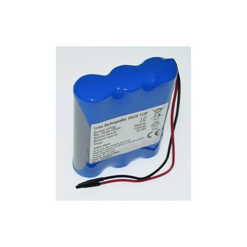 Pack de Batteries au Lithium 18650 Batterie 3,7 V 7800mAh