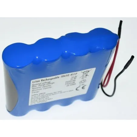 Pack de Batteries au Lithium 18650 14.8 V 2600mAh Ligne