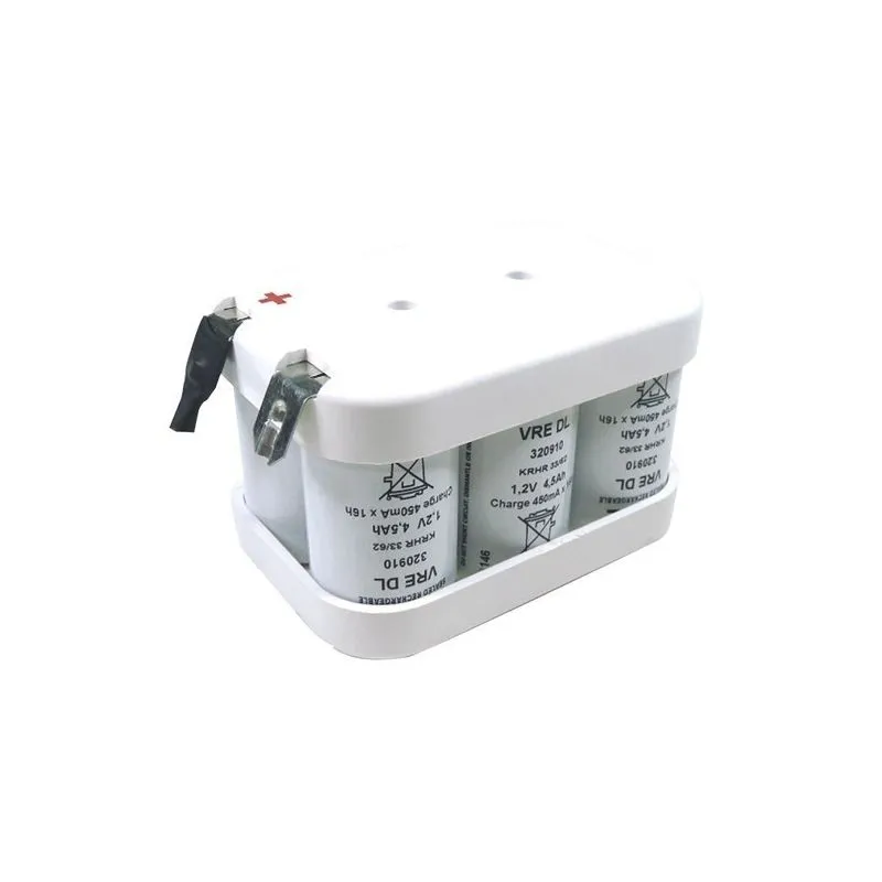 Batterie Lumières d'urgence 6V 4000mah flasco