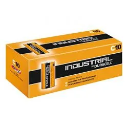 Piles Alcalines Duracell Industrial C LR14 remplacées par Procell Constant Power (10 Unités)