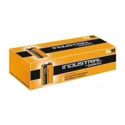 Piles Alcalines Duracell Industrial 9V 6LR61 remplacées par Procell Constant Power (10 Unités)