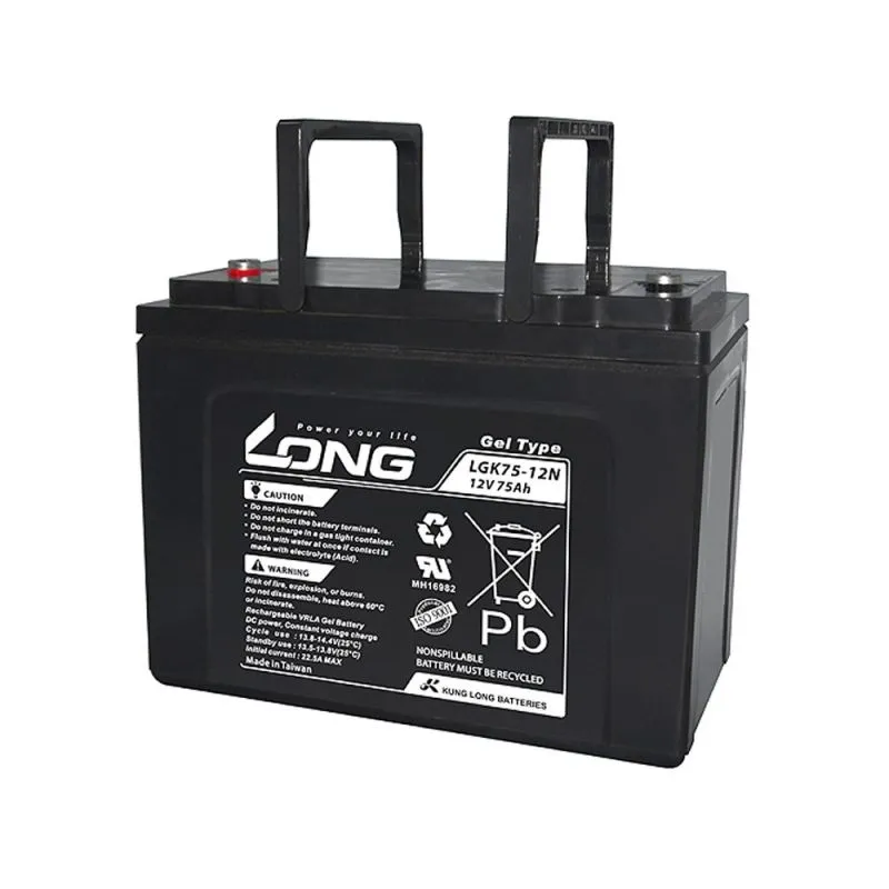 Batterie GEL LONG 12V 75Ah