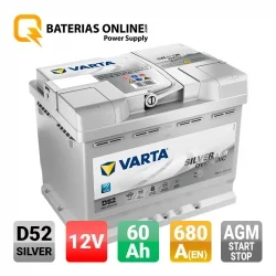 Batterie Varta D52 60Ah
