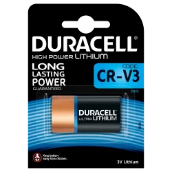 Piles Duracell CR-V3 Ultra Lithium (1 Unité)