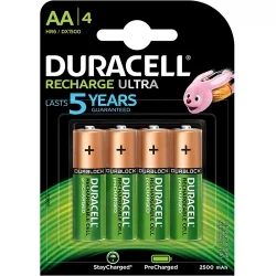 Piles rechargeables Duracell AA 2500mah