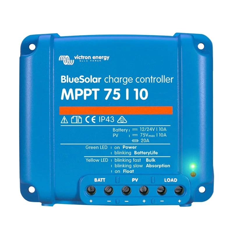 Contrôleur de Charge Victron BlueSolar MPPT 75/10