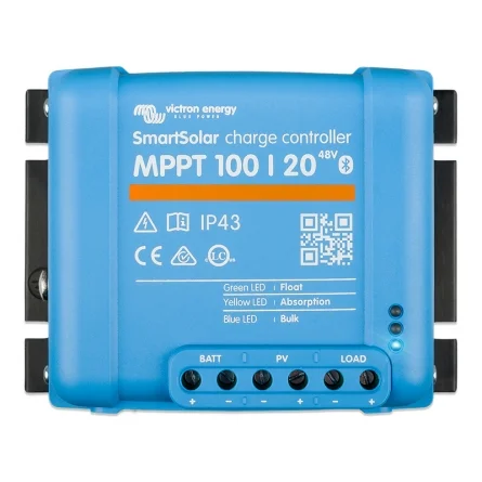 Contrôleur de charge Victron SmartSolar MPPT 100/20