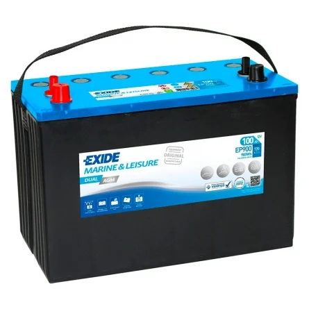 Batterie Exide EP900 Dual AGM 100 ah