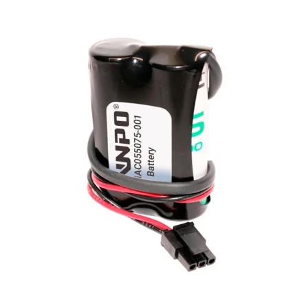 Batterie Lithium + Connecteur 3HAC044075-001 ABB Robots 7.2V 3600mAh