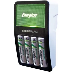 Chargeur de piles rechargeables Energizer Maxi avec 4 piles AA 2000 mAh