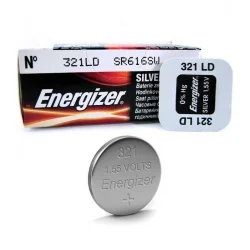 Piles Boutons Oxyde d'Argent Energizer 321 DL (1 Unité)