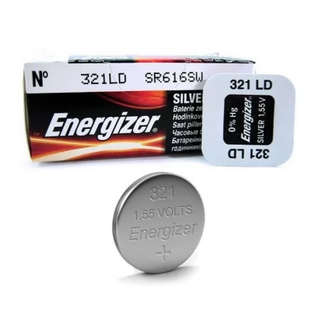 Piles Boutons Oxyde d'Argent Energizer 321 DL (1 Unité)