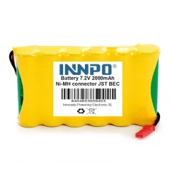 Batterie 7.2V 2000mah connecteur JST BEC