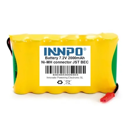 Batterie 7.2V 2000mah connecteur JST BEC