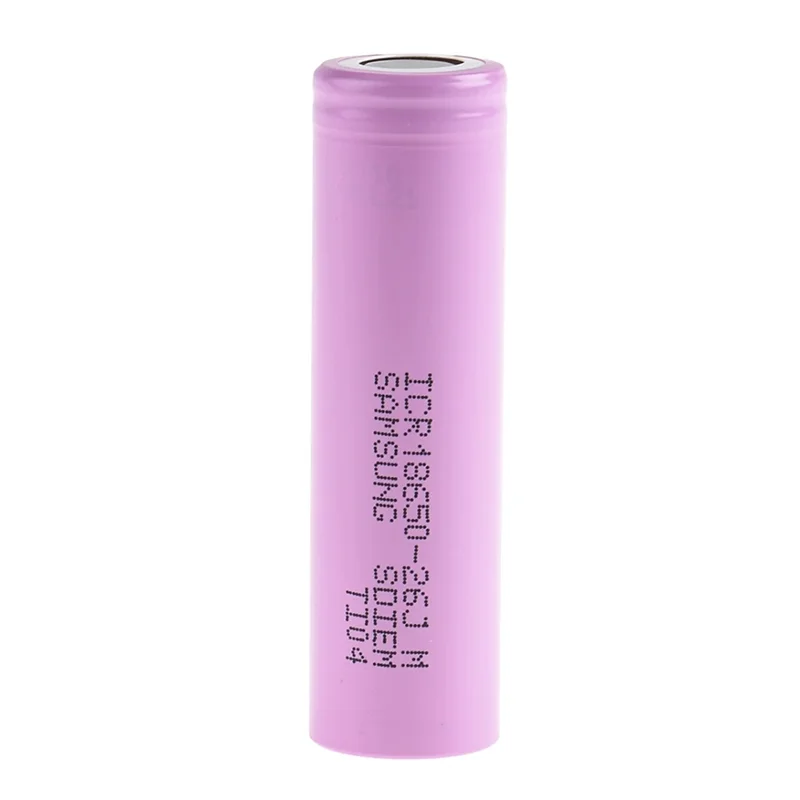 Batterie Lithium Samsung ICR 18650 26J 2600mAh
