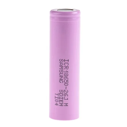 Batterie Lithium Samsung ICR 18650 26J 2600mAh