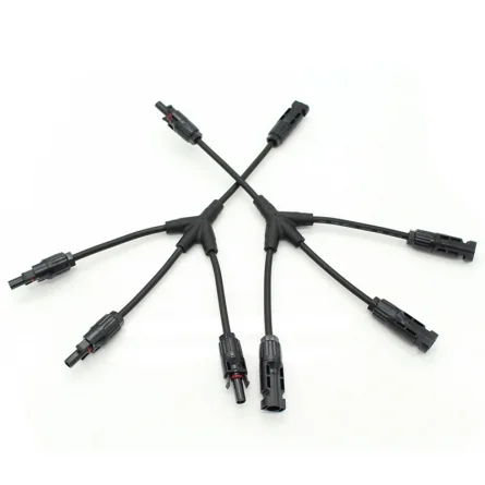 Connecteur solaire MC4 triple avec câble
