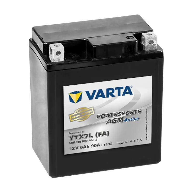 Batterie Varta YTX7L (FA) AGM 6Ah