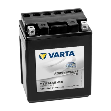 Batterie Varta YTX14AH-BS AGM 12Ah