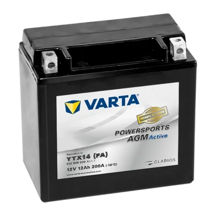 Batterie Varta YTX14 (FA) AGM 12Ah