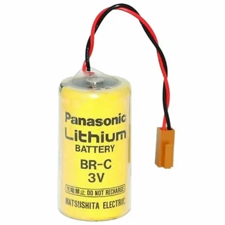Pile Lithium+ Connecteur pour GE Fanuc A98L-0031-0007 et Contrôleur Logique Programmable (PLC) 3V - 5000mAh