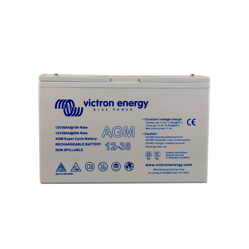 Batterie au Plomb-Acide AGM 12V 38Ah Victron Cyclique
