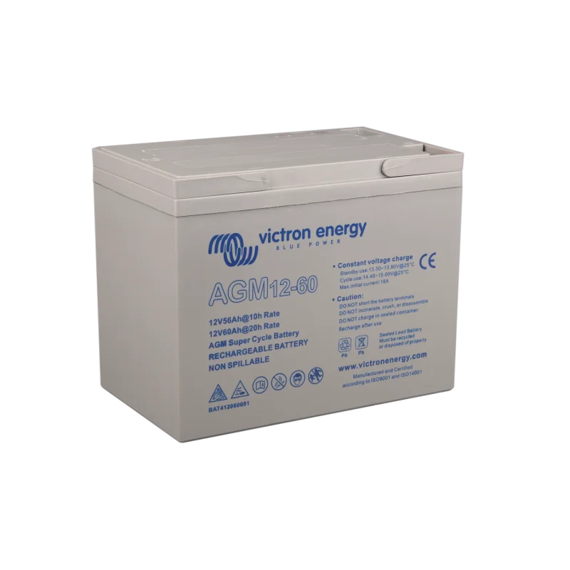 Batterie au Plomb-Acide AGM 12V 60Ah Victron Cyclique