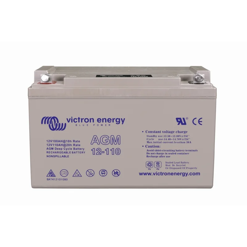 Batterie au Plomb-Acide AGM 12V 110Ah Victron Cyclique
