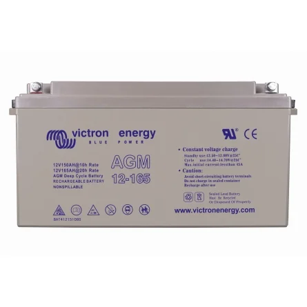 Batterie au Plomb-Acide AGM 12V 165Ah Victron Cyclique