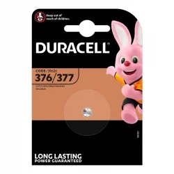 Piles Boutons Oxyde d'Argent Duracell 376 377 (1 Unité)