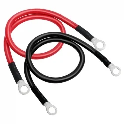 Câbles de raccordement banc batteries avec cosse