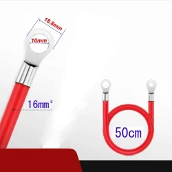 Câbles de raccordement banc batteries avec cosse
