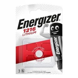 Piles Boutons au Lithium Energizer 1216 Lithium (1 Unité)