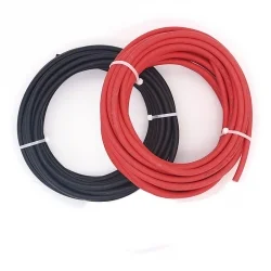 Câble solaire 6mm Rouge et Noir 5 mètres