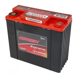Batterie au Plomb AGM 12V 16A EnerSys Odyssey ODS-AGM16L PC680 pour Booster