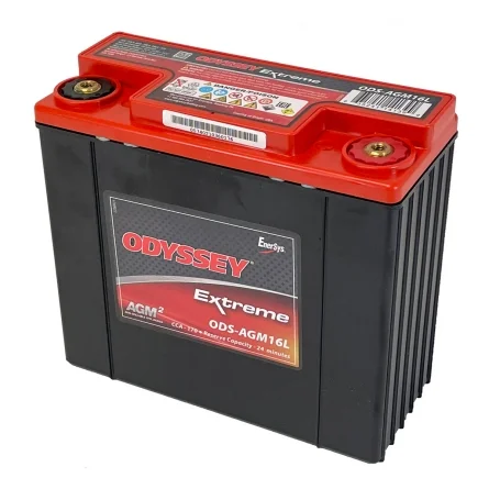 Batterie au Plomb AGM 12V 16A EnerSys Odyssey ODS-AGM16L PC680 pour Booster