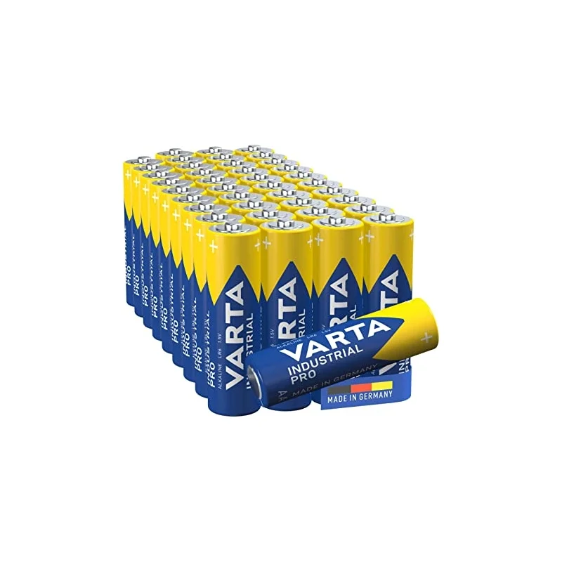 Piles Varta Industrial Pro AA LR6 (40 Unités)