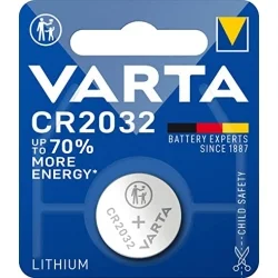 Piles Boutons au Lithium Varta CR2032 (1 Unité)