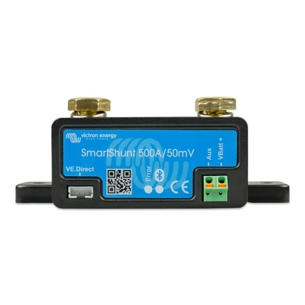 Contrôleur de batterie Victron SmartShunt 500A/50mV avec Bluetooth