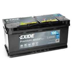 Batterie Exide Premium EA1000 100Ah